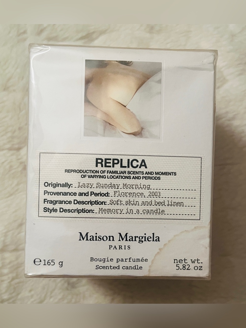 Maison Margiela Replica "Lazy Sunday Morning" Scented Candle (165g / 5.82 oz)